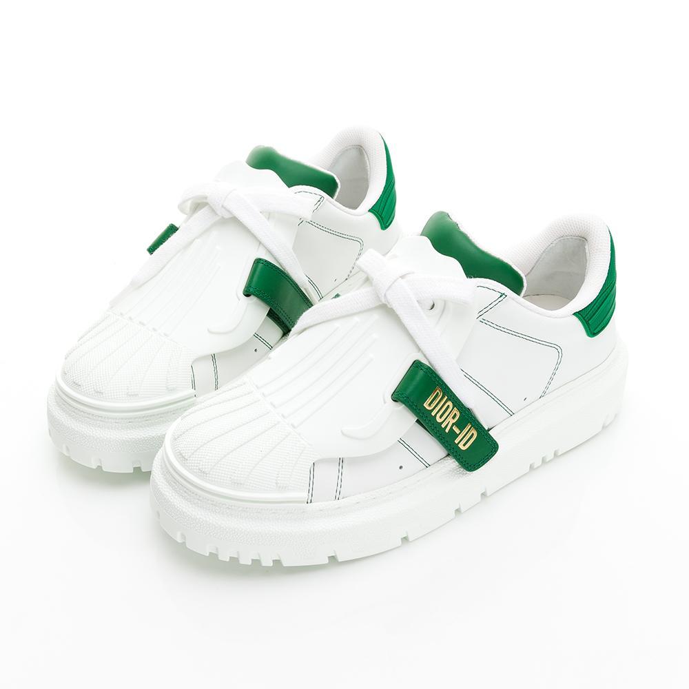 Dior-ID休閒鞋(白/綠) (37)
